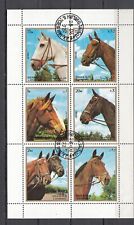 Sharjah  1972 1276-1281 Konie used blok na sprzedaż  PL