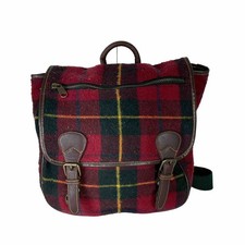 The Gap Vintage Anos 90 Y2K Mistura de Lã Tartan Xadrez Fivela Mini Mochila/Bolsa de Livro comprar usado  Enviando para Brazil