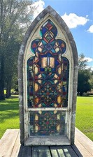 Antique arch stained for sale  Payson