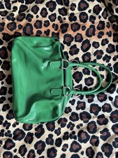 Lackleder tasche grün gebraucht kaufen  Herne
