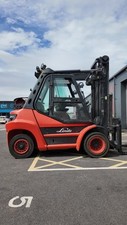 Linde h80t forklift for sale  BRIGG