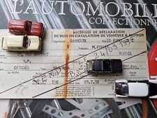 Document administratif citroen d'occasion  Plonéour-Lanvern