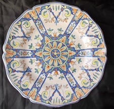 Ancienne assiette desvres d'occasion  France