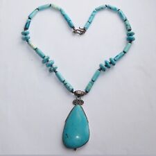 Turquoise vintage pendant for sale  KING'S LYNN