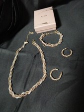 Modeschmuck set kette gebraucht kaufen  Althornbach, Riedelberg, Winterbach