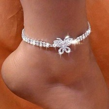 Butterfly ankle bracelet for sale  CHESTERFIELD