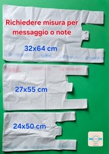 Buste plastica misure usato Buste plastica misure usato  Carlentini
