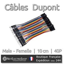 40x cables dupont d'occasion  Tain-l'Hermitage