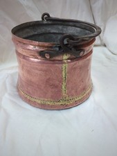 Antique copper bucket for sale  COVENTRY