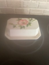 Pretty ceramic butter for sale  MAIDENHEAD