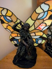 Butterfly tiffany lamp.bingham for sale  BOLTON