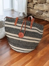 Handmade sisal bag for sale  LONDON