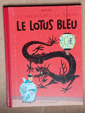 Tintin lotus bleu d'occasion  Languidic