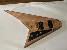 Corpo de guitarra 2024 China Jackson JS32T RR Rhoads V natural pronto para Floyd, usado comprar usado  Enviando para Brazil