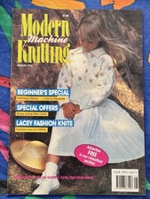 Modern machine knitting for sale  BEDFORD