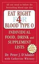 Usado, Eat Right for Blood Type O Individual Food, Drink and Supplement Lists :... comprar usado  Enviando para Brazil