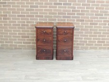 Victorian bedside chests for sale  LONDON