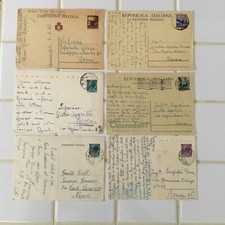 Lotto cartoline interi usato  Roma