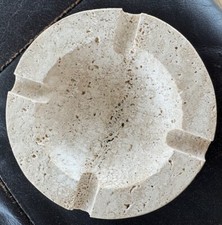 Cinzeiro de travertino antigo prob. Mármore de pedra dos anos 1960 ou 70 Mannelli Itália?, usado comprar usado  Enviando para Brazil