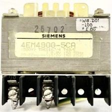 Transformador Siemens 4EM4900-5CA / 4EM49005CA 15A 50/60V comprar usado  Enviando para Brazil