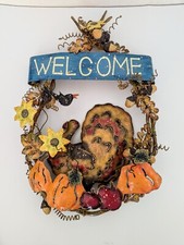 Metal welcome wreath for sale  Chippewa Falls