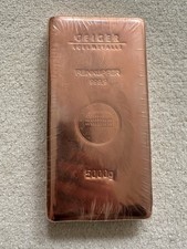 Geiger kupferbarren 5kg gebraucht kaufen  Hamburg