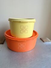 Vintage tupperware yellow for sale  WAKEFIELD