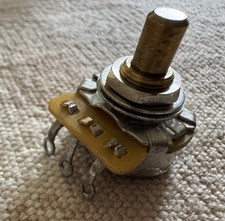 Potenciômetro cônico áudio guitarra eixo latão sólido 1 - CTS 450S-3488 500K, usado comprar usado  Enviando para Brazil