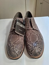 Sapato Masculino Stacy Adams Estampa Madison Anaconda Anaconda Nova Exibição 10.5D , usado comprar usado  Enviando para Brazil