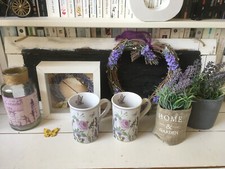 Kaffeebecher lavendel shabby gebraucht kaufen  Flensburg