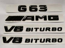 Gloss black badges for sale  Glendale