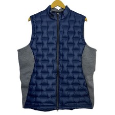 Usado, Colete de golfe Adidas masculino protetor de geada isolado pato para baixo tamanho G azul NOVO comprar usado  Enviando para Brazil