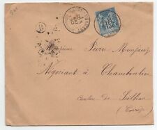 1890 letter from d'occasion  Expédié en Belgium