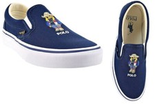 Tênis Polo Ralph Lauren Polo Urso Cowboy Keaton Azul Verde Masculino 12 13 14, usado comprar usado  Enviando para Brazil