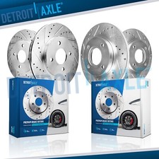 Rotores de freio dianteiros traseiros perfurados AWD para 2018 2019 2020 2021 2022 Ford EcoSport comprar usado  Enviando para Brazil