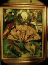 Tableau peinture huile d'occasion  Toulon-
