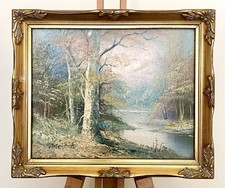 Original framed oil for sale  HARLOW