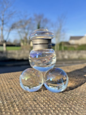 ANTIGA MESA BOLHA SABONETE CHECO BOÊMIO LEVEMENTE IRIDESCENTE DO SÉCULO 19 INKWELL HARRACH comprar usado  Enviando para Brazil