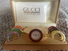 Gucci time piece for sale  WALTON-ON-THAMES