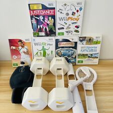 Nintendo Wii Fit Sports Active Personal Trainer alça de perna Everlast halteres Acc, usado comprar usado  Enviando para Brazil