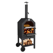 Churrasqueira ao ar livre forno de pizza madeira Premium forno de pizza grelha rack panela de cozinha quintal comprar usado  Enviando para Brazil
