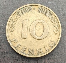 10 pfennig 1950 d gebraucht kaufen  Pattensen