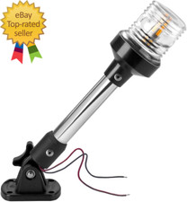 Luz âncora DDL, luz LED branca estrela para barco 3 milhas náuticas luz superior bimini comprar usado  Enviando para Brazil