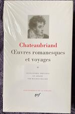 Pléiade chateaubriand oeuvres d'occasion  La Loupe