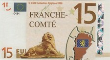 Billet souvenir euro d'occasion  Pleyben
