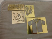 Brass embossng stencils for sale  STOURPORT-ON-SEVERN