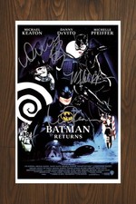 Pôster de filme assinado por Batman Returns 11x17 com certificado de autenticidade - Lembranças autênticas, usado comprar usado  Enviando para Brazil