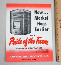 Vintage hawkeye steel for sale  Milwaukee