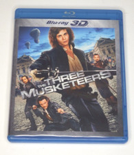 The Three Musketeers (Blu-ray 3D, 2011) Logan Lerman, Orlando Bloom comprar usado  Enviando para Brazil