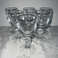 Stemmed cordial glasses for sale  Loveland